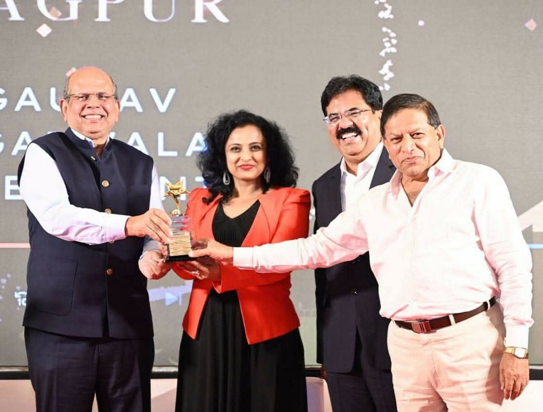 Ar. Kanchan Bambal receiving industry recognition