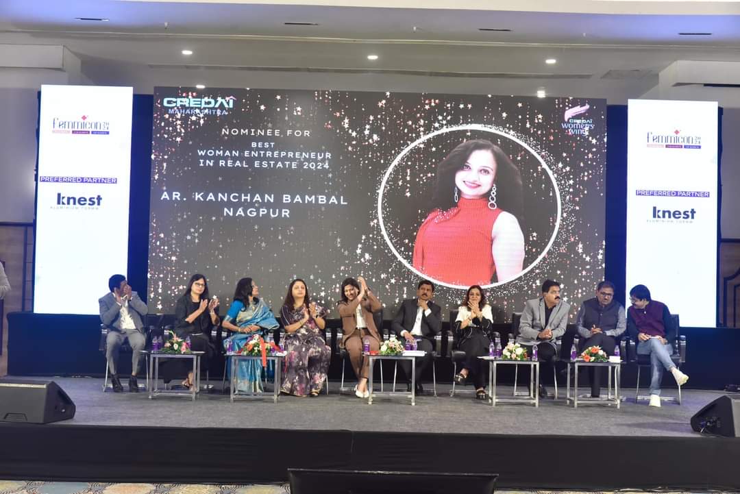 Ar. Kanchan Bambal nominated for Best Woman Entrepreneur in Real Estate